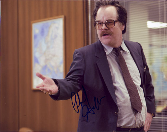Philip Seymour Hoffman in-person autographed photo