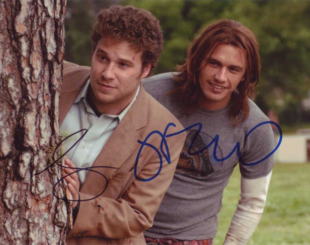Pineapple Express In-person autographed cast Photo