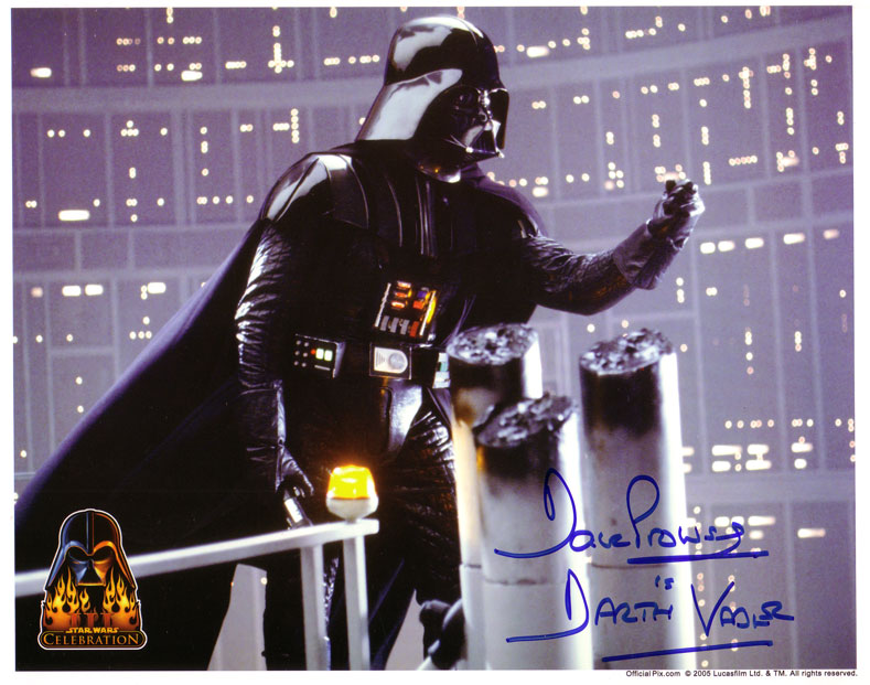 Dave Prowse in-person autographed Photo