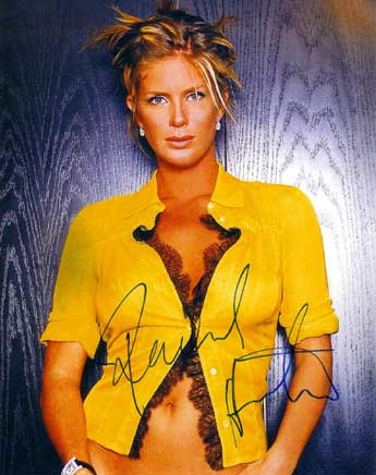 Rachel Hunter autographed rachel hunter age. Rachel Hunter autographed