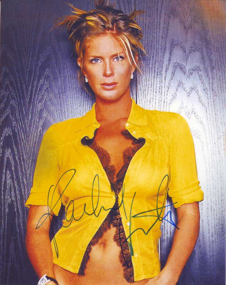 Rachel Hunter in-person autographed photo