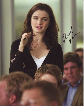 Rachel Weisz in-person autographed photo