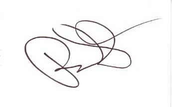 Rashida Jones Autographed Index Card