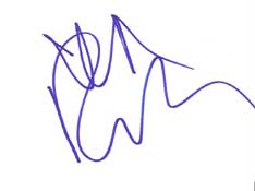 Rebecca Romijn Autographed Index Card