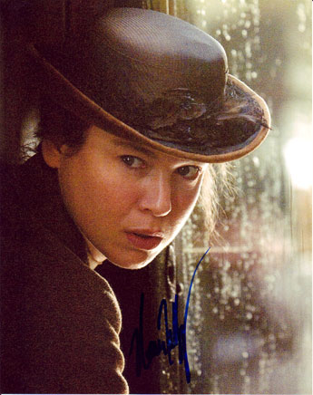 Renée Zellweger autographed photo for sale