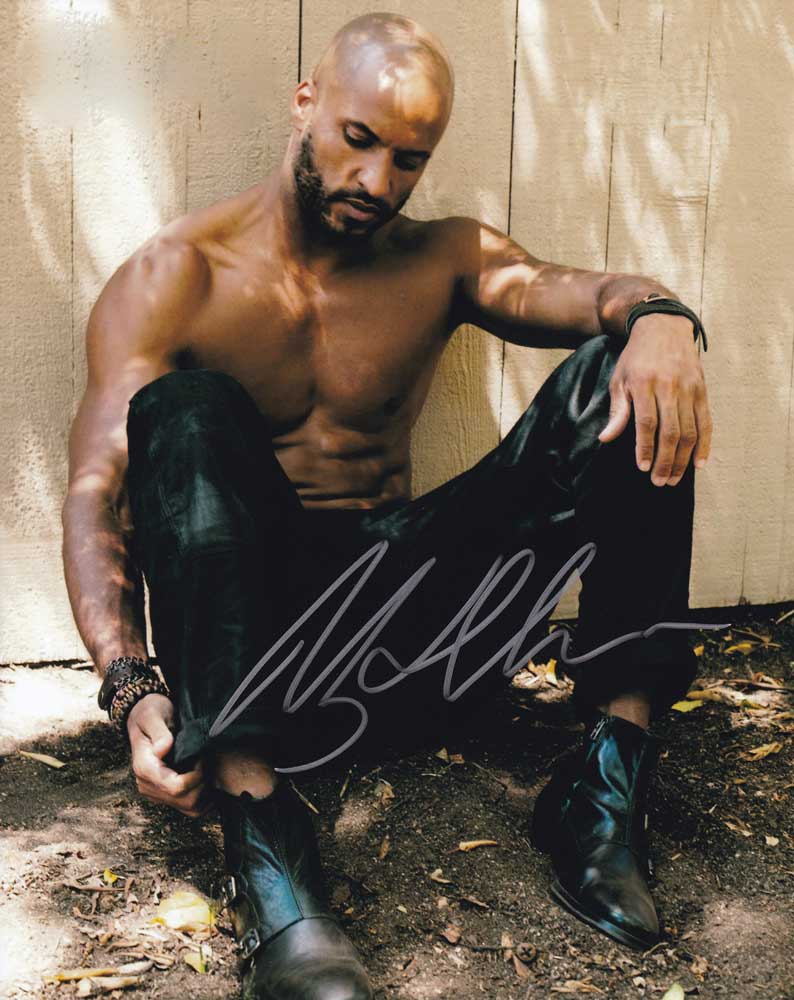 Ricky Whittle in-person autographed photo