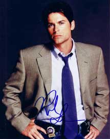 Rob Lowe in-person autographed photo