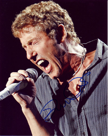 Roger Daltrey in-person autographed photo
