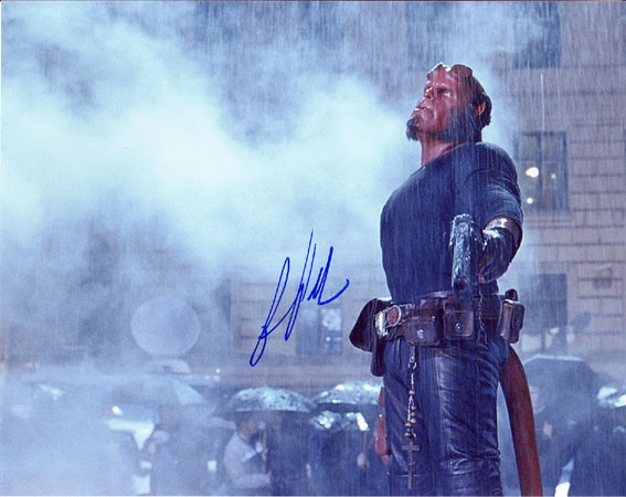 Ron Perlman in-person autographed photo