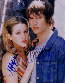 Roswell in-person autographed cast photo