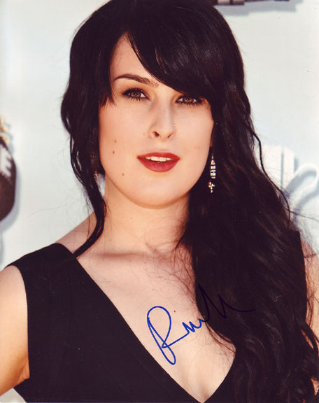 Rumer Willis in-person autographed photo