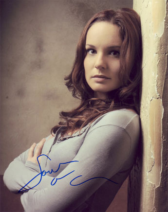 Sarah Wayne Callies autographed photo for sale