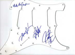 Scarlet Road in-person autographed Pick Guard