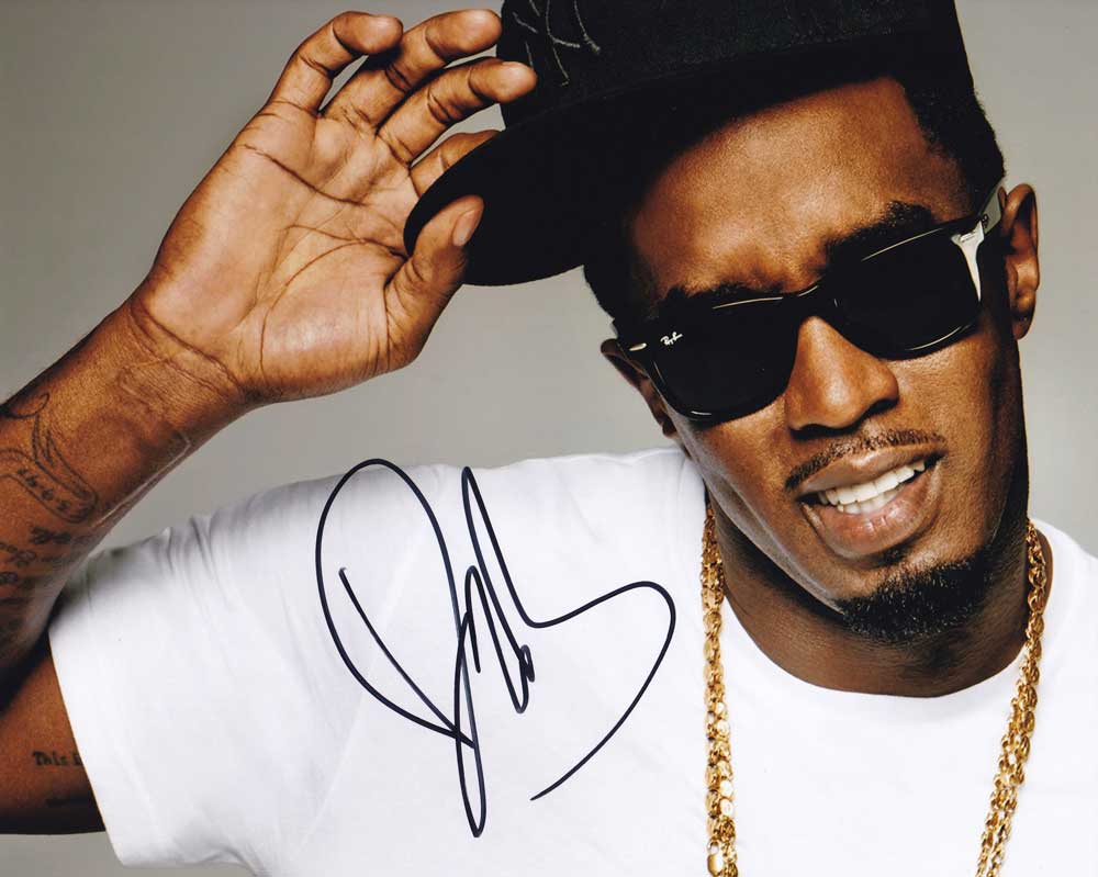 Sean Combs in-person autographed photo