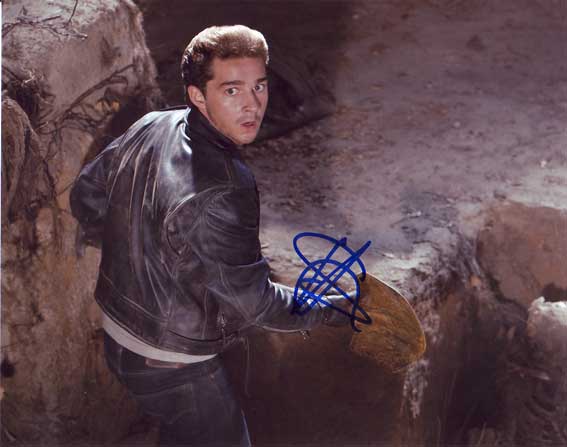 Shia LaBeouf in-person autographed photo