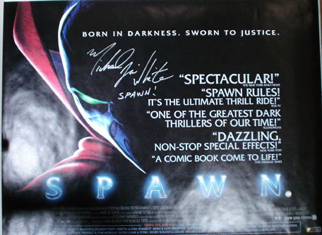 Spawn in-person autographed poster