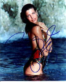 Stephanie Seymour in-person autographed photo