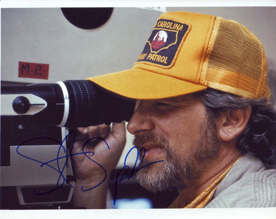 Steven Spielberg autographed photo for sale