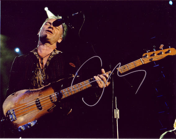 Sting In-person autographed photo