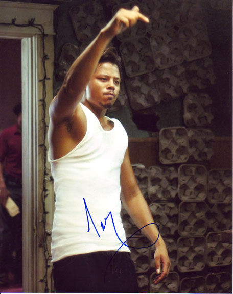 Terrence Howard in-person autographed photo