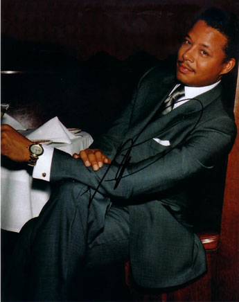Terrence Howard in-person autographed photo