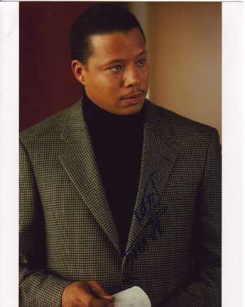 Terrence Howard in-person autographed photo