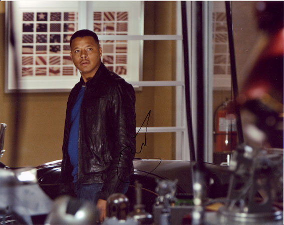 Terrence Howard in-person autographed photo