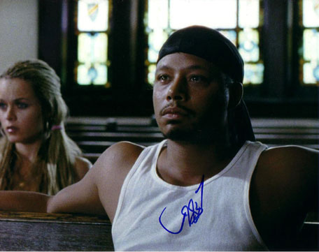 Terrence Howard in-person autographed photo