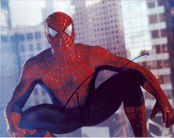 Tobey Maguire in-person autographed photo