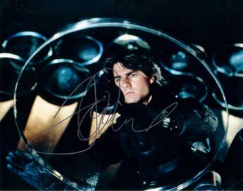 Tom Cruise autographed photo for sale