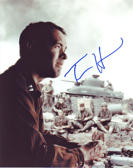 Tom Hanks autographed photo for sale