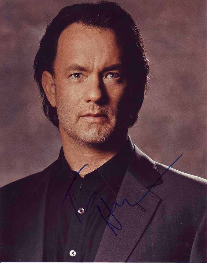 Tom Hanks in-person autographed photo