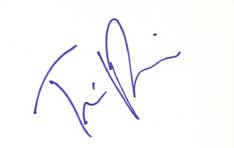 Traci Bingham Autographed Index Card