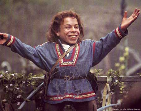 Warwick Davis in-person autographed photo
