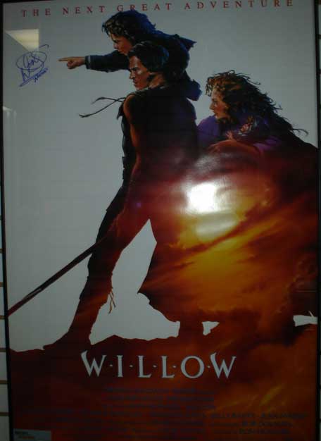 Willow in-person autographed ORIGINAL Poster