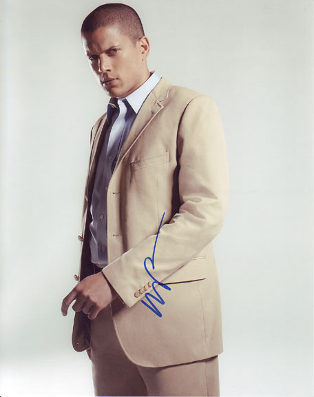 Wentworth Miller in-person autographed photo