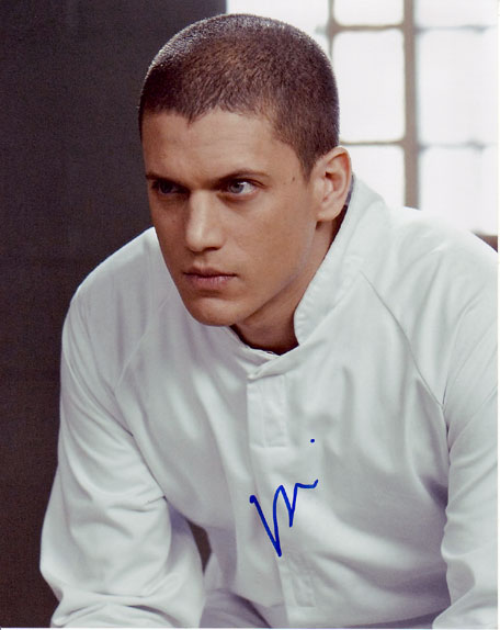 Wentworth Miller in-person autographed photo