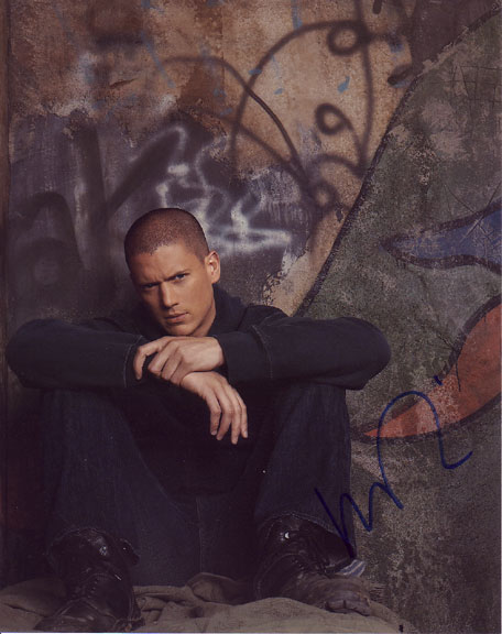 Wentworth Miller in-person autographed photo