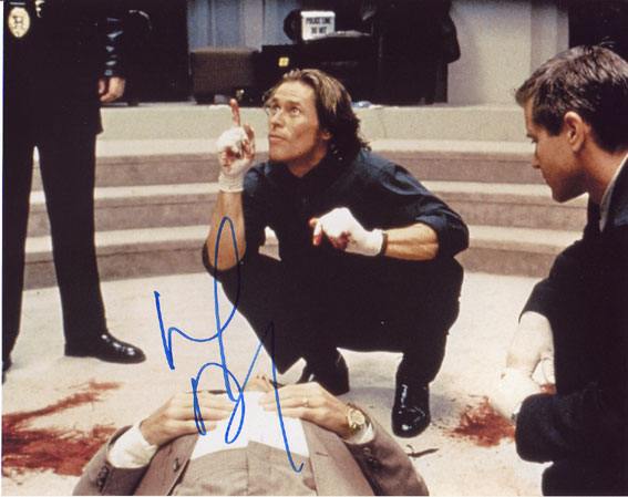 Willem Dafoe in-person autographed photo