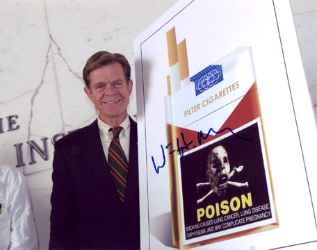 William H. Macy in-person autographed photo