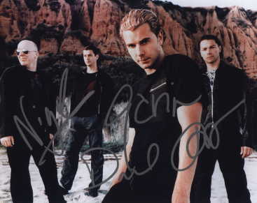 Bush in-person autographed photo