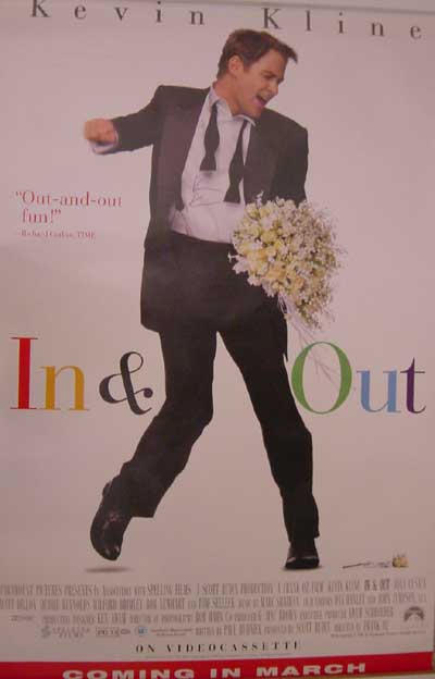 In & Out in-person autographed poster