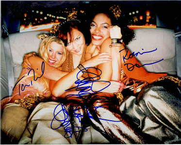 Josie and the Pussycats in-person autographed cast photo