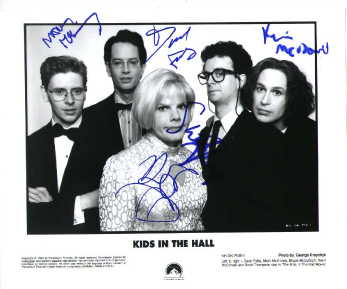 The Kids In The Hall in-person autographed cast photo