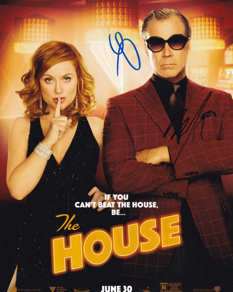 The House In-person autographed Cast Photo