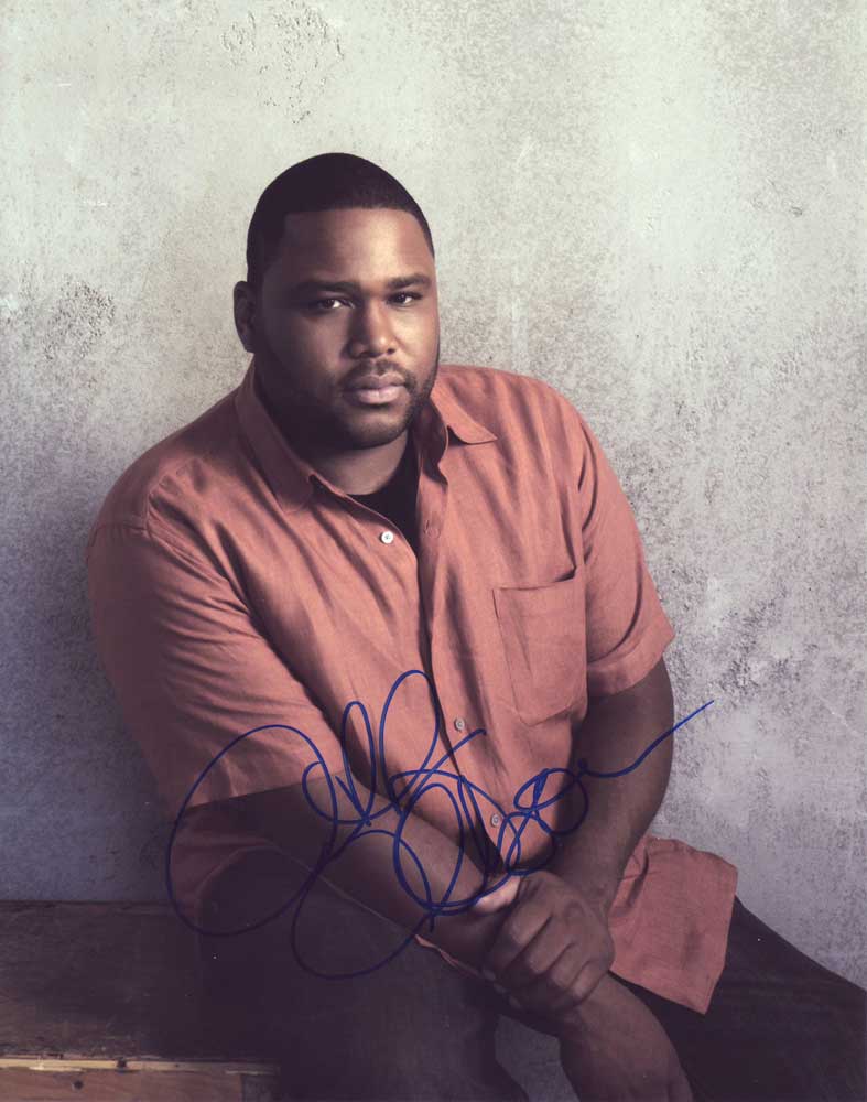 Anthony Anderson in-person autographed photo