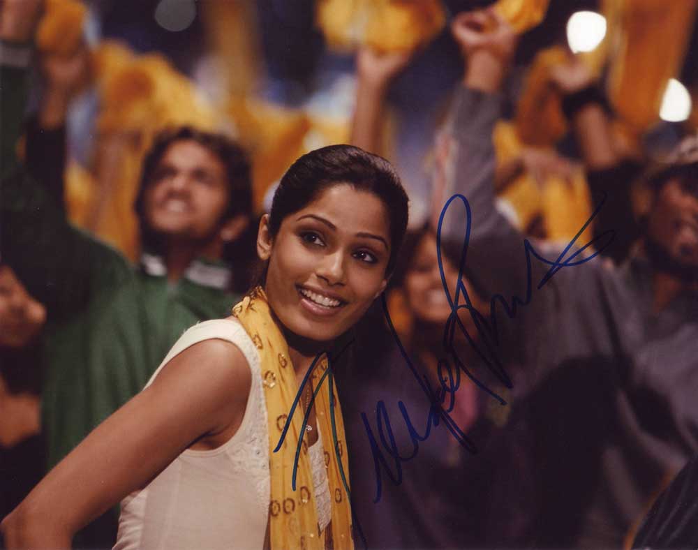 Freida Pinto in-person autographed photo