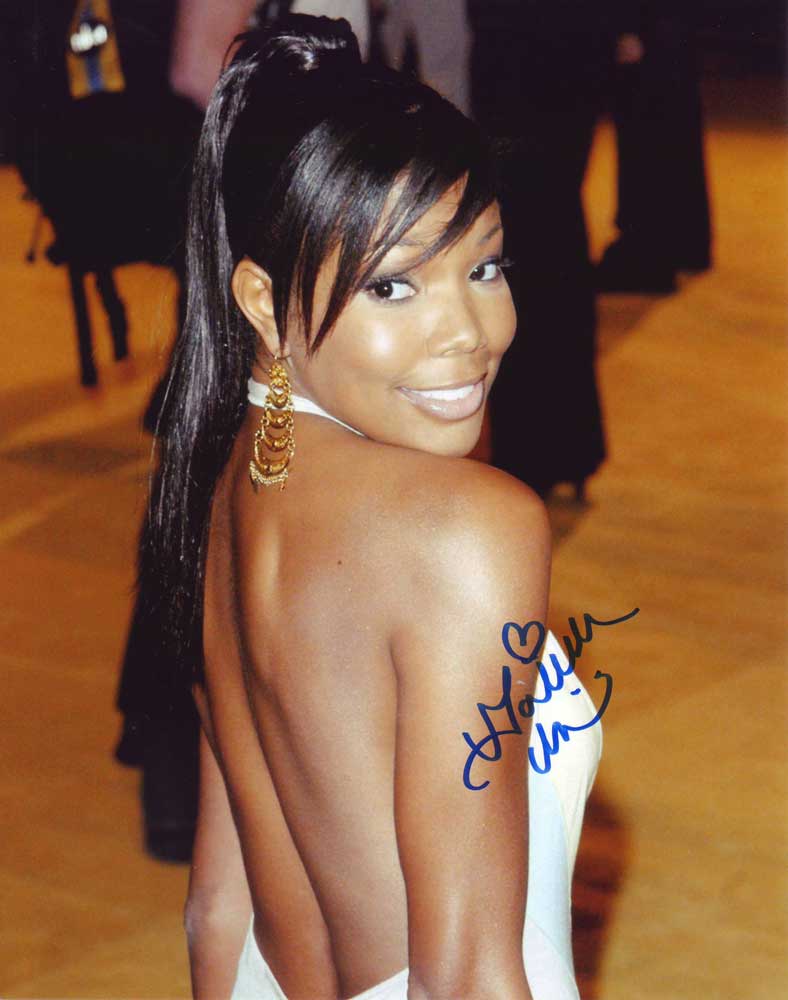 Gabrielle Union in-person autographed photo