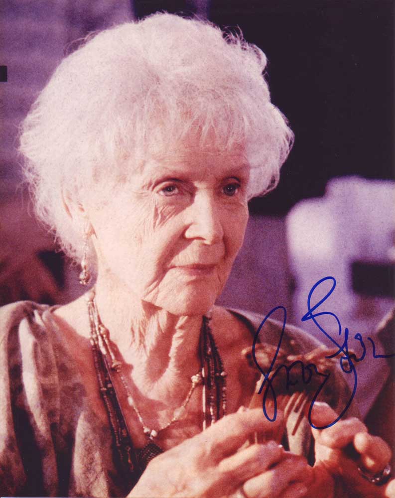 Gloria Stuart in-person autographed photo