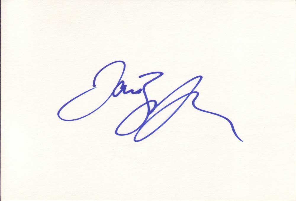 Jamie-Lynn Sigler Autographed Index Card